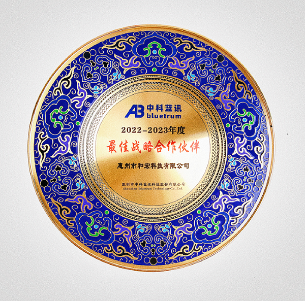 喜报 | 亚博体育官网登录入口荣膺中科蓝讯“最佳战略合作伙伴”